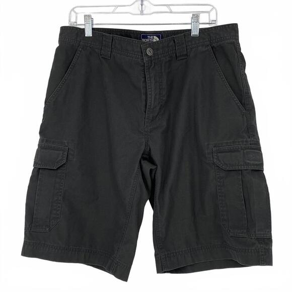 The North Face Men's Dark Gray Cargo Shorts - Men's size 34 - Picture 1 of 13